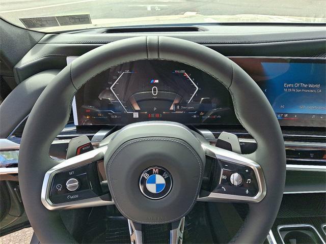 new 2025 BMW 740 car, priced at $106,225