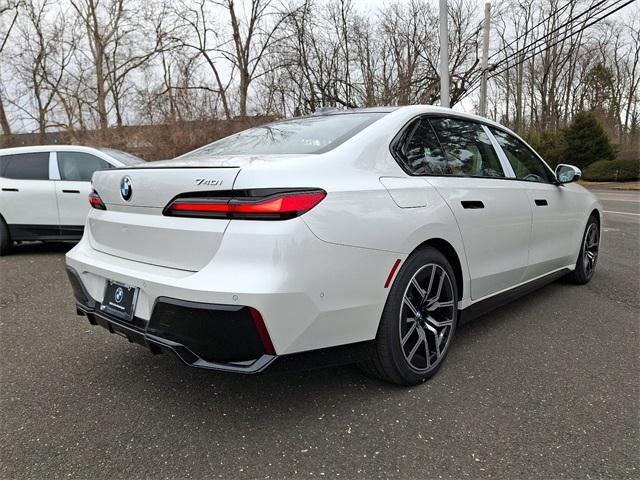 new 2025 BMW 740 car, priced at $104,970