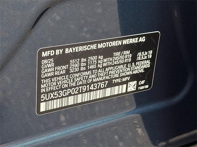 new 2026 BMW X3 car, priced at $57,340