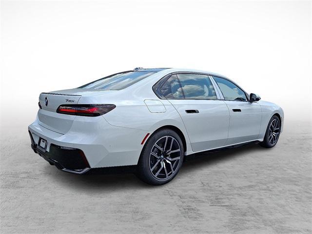 new 2025 BMW 740 car, priced at $106,225