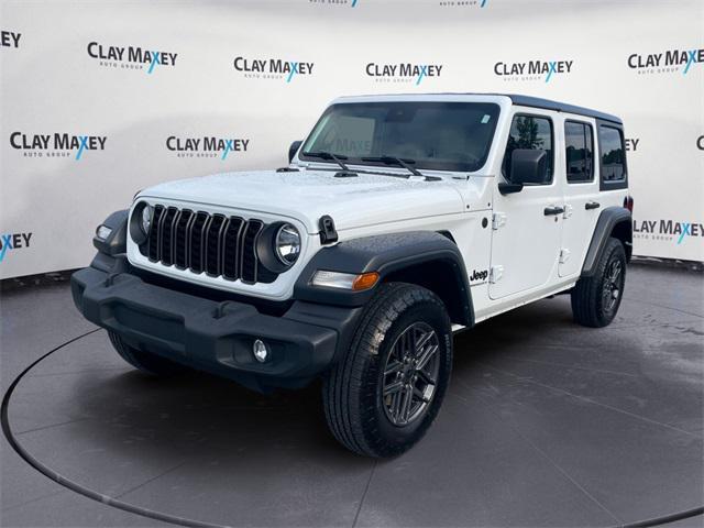 used 2024 Jeep Wrangler car, priced at $37,520
