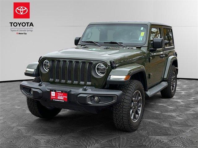 used 2021 Jeep Wrangler car, priced at $26,100