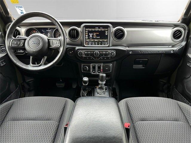used 2021 Jeep Wrangler car, priced at $26,100