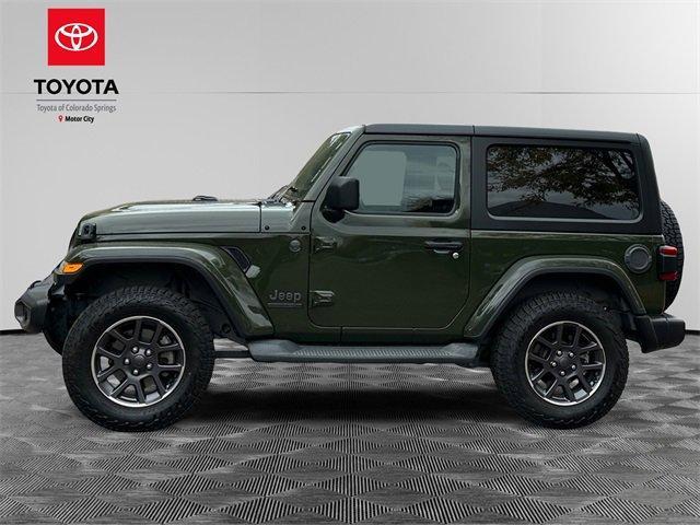 used 2021 Jeep Wrangler car, priced at $26,100