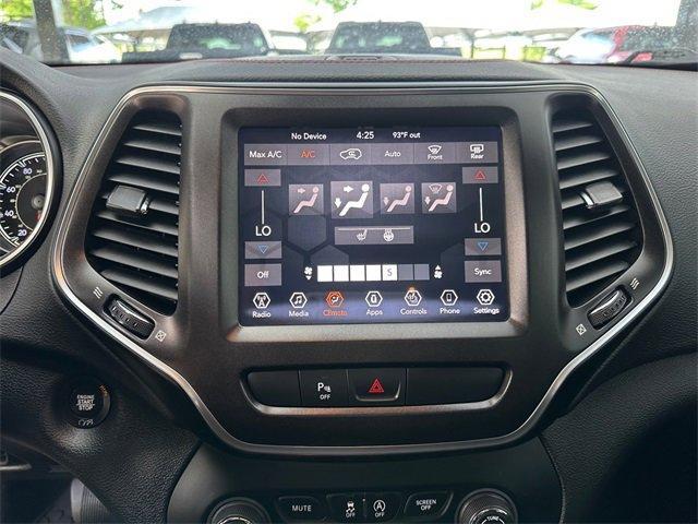 used 2019 Jeep Cherokee car, priced at $17,000