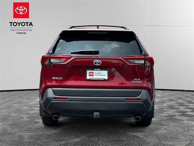 used 2022 Toyota RAV4 Hybrid car, priced at $33,500