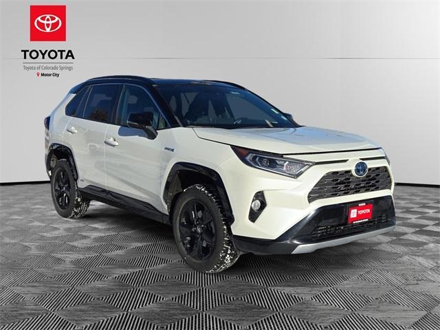 used 2021 Toyota RAV4 Hybrid car, priced at $31,000