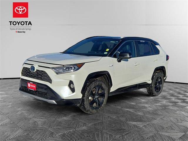 used 2021 Toyota RAV4 Hybrid car, priced at $31,000