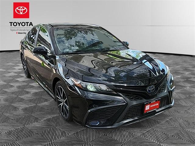 used 2022 Toyota Camry Hybrid car, priced at $27,500