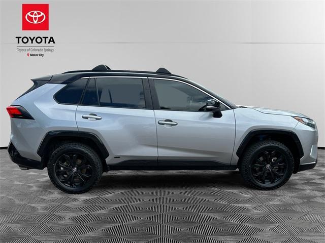 used 2022 Toyota RAV4 Hybrid car, priced at $37,500