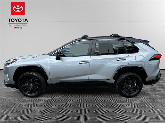 used 2022 Toyota RAV4 Hybrid car, priced at $37,500