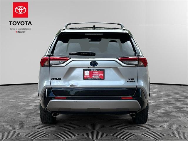 used 2022 Toyota RAV4 Hybrid car, priced at $37,500