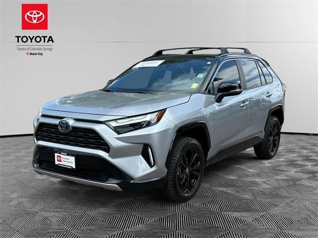 used 2022 Toyota RAV4 Hybrid car, priced at $37,500