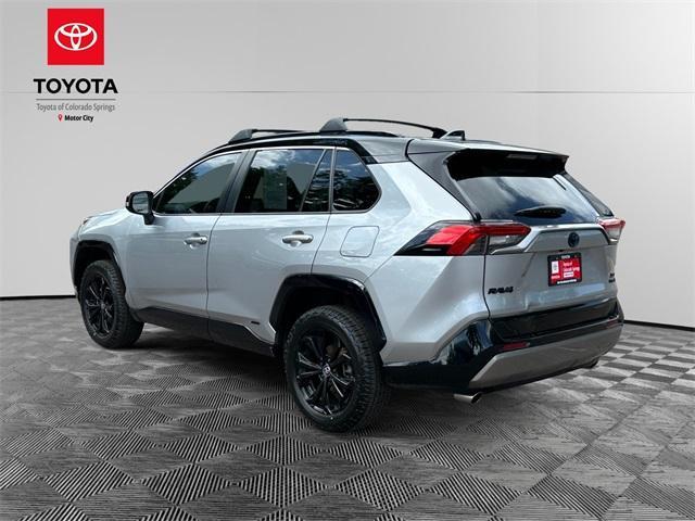 used 2022 Toyota RAV4 Hybrid car, priced at $37,500