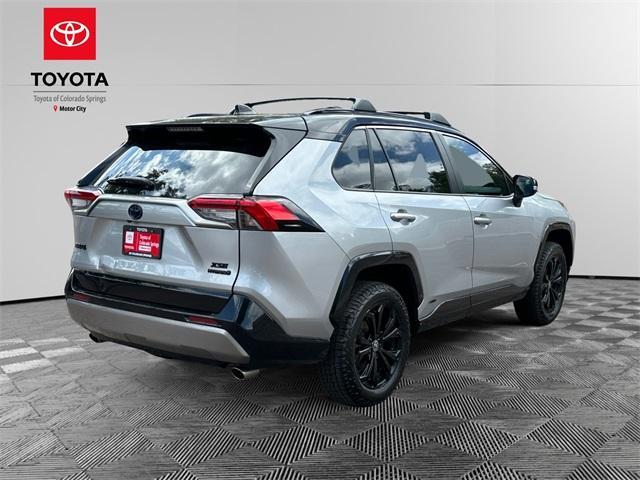 used 2022 Toyota RAV4 Hybrid car, priced at $37,500
