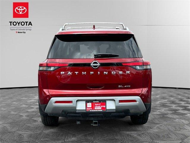 used 2024 Nissan Pathfinder car, priced at $35,000