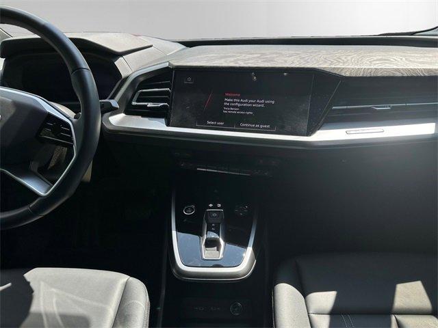 used 2024 Audi Q4 e-tron car, priced at $37,500