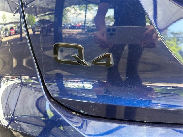 used 2024 Audi Q4 e-tron car, priced at $40,250