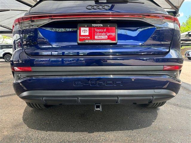 used 2024 Audi Q4 e-tron car, priced at $37,500