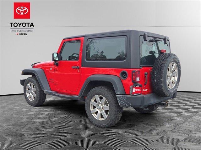 used 2015 Jeep Wrangler car, priced at $17,000