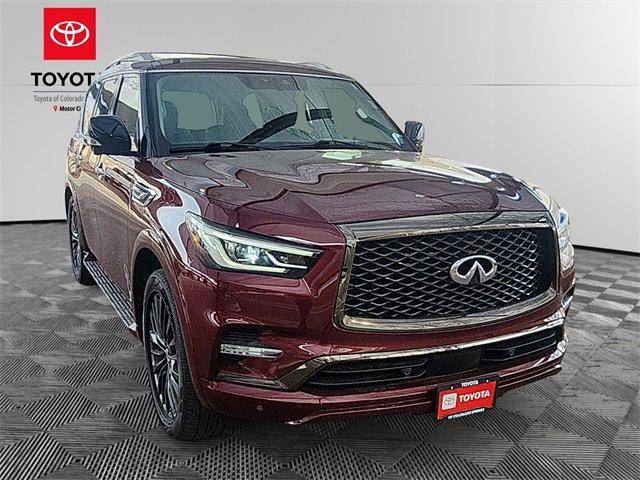 used 2021 INFINITI QX80 car, priced at $35,000