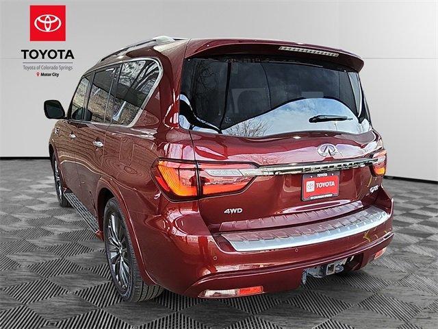 used 2021 INFINITI QX80 car, priced at $35,000