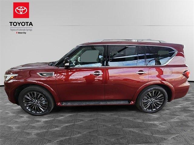 used 2021 INFINITI QX80 car, priced at $35,000