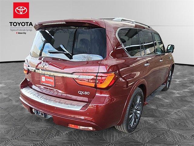 used 2021 INFINITI QX80 car, priced at $35,000