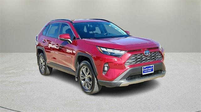 used 2022 Toyota RAV4 Hybrid car, priced at $27,800