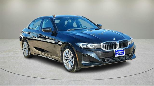 used 2023 BMW 330e car, priced at $30,998