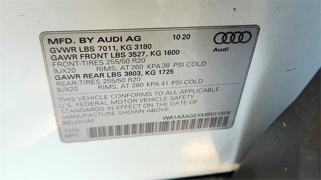 used 2021 Audi e-tron car, priced at $26,191