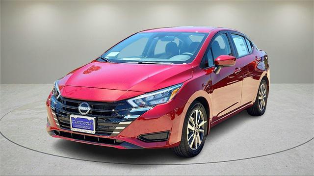 new 2025 Nissan Versa car, priced at $18,497