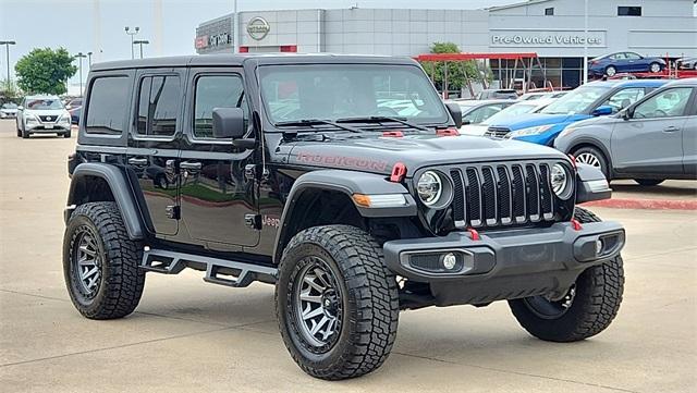 used 2021 Jeep Wrangler Unlimited car, priced at $37,594