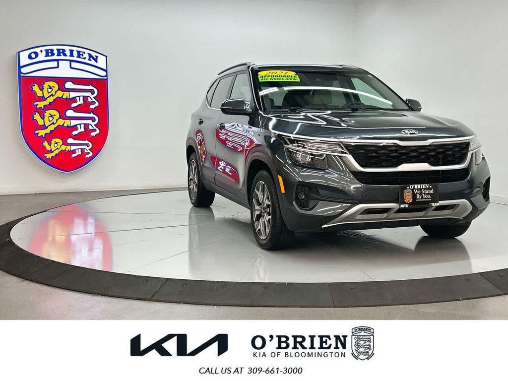 used 2021 Kia Seltos car, priced at $18,400