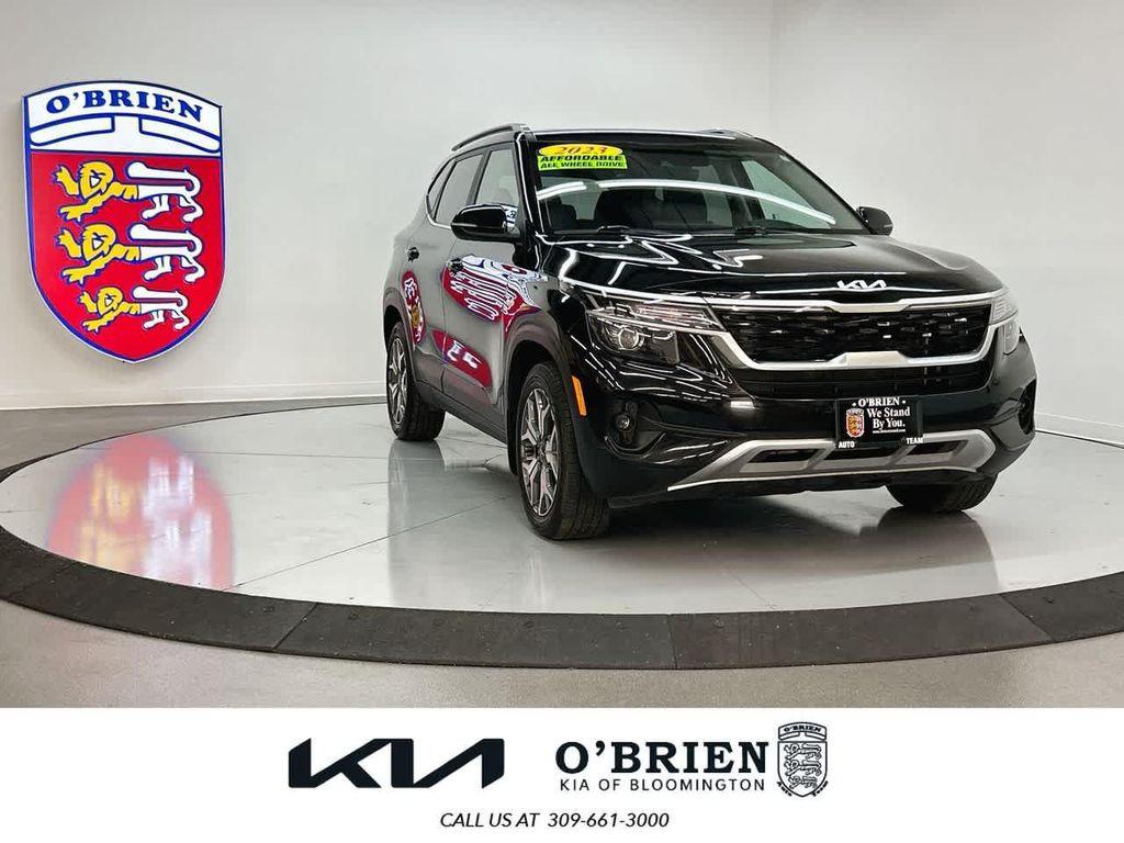 used 2023 Kia Seltos car, priced at $18,900