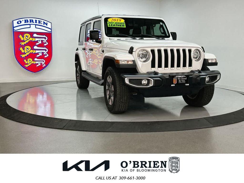 used 2018 Jeep Wrangler Unlimited car, priced at $22,900