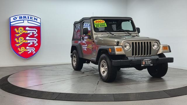 used 2003 Jeep Wrangler car, priced at $12,500