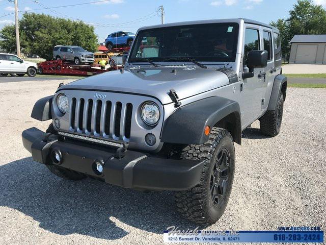 used 2017 Jeep Wrangler Unlimited car, priced at $20,998