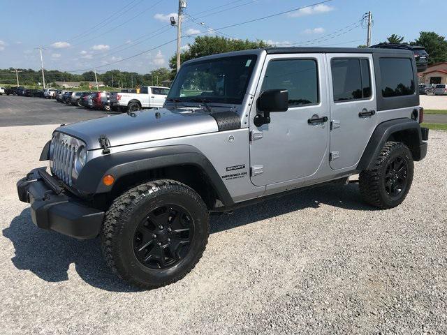 used 2017 Jeep Wrangler Unlimited car, priced at $20,998