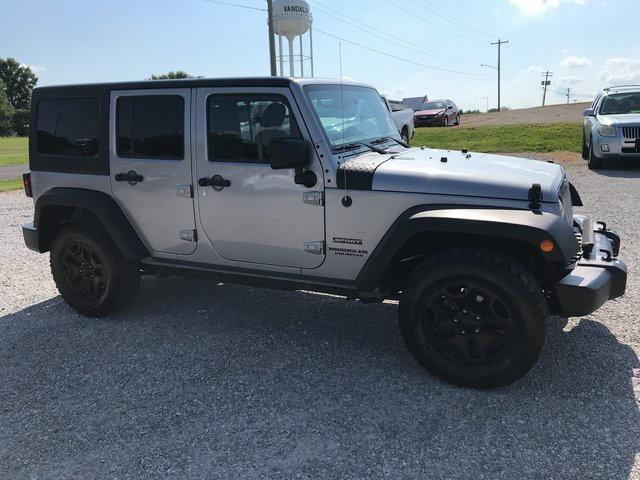 used 2017 Jeep Wrangler Unlimited car, priced at $20,998