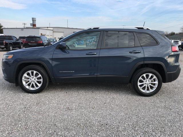 used 2021 Jeep Cherokee car, priced at $19,987