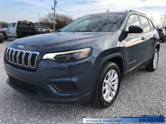 used 2021 Jeep Cherokee car, priced at $19,987