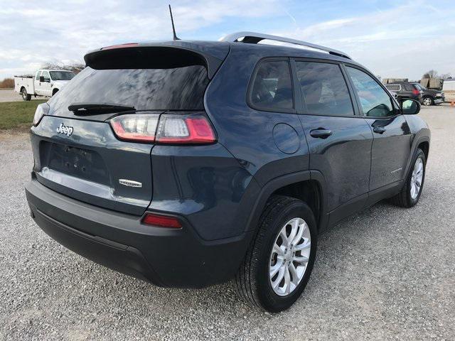 used 2021 Jeep Cherokee car, priced at $19,987