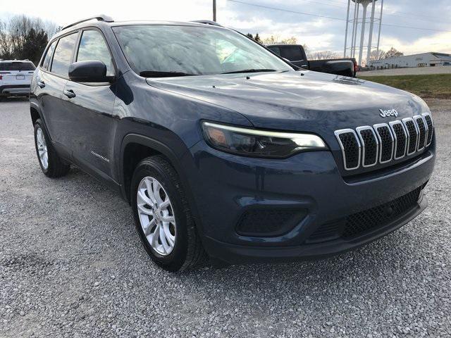 used 2021 Jeep Cherokee car, priced at $19,987