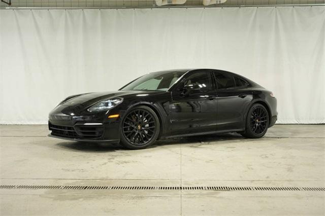 used 2021 Porsche Panamera e-Hybrid car, priced at $81,991