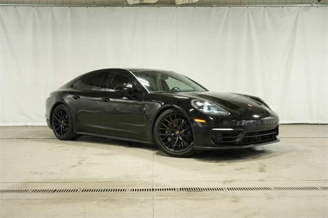 used 2021 Porsche Panamera e-Hybrid car, priced at $81,991