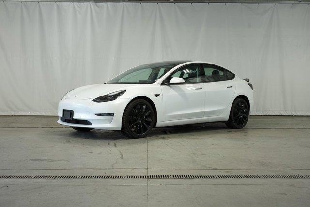 used 2022 Tesla Model 3 car, priced at $28,492