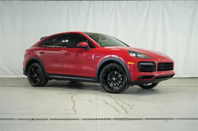 used 2023 Porsche Cayenne E-Hybrid Coupe car, priced at $116,994