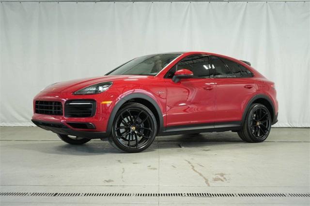 used 2023 Porsche Cayenne E-Hybrid Coupe car, priced at $116,994