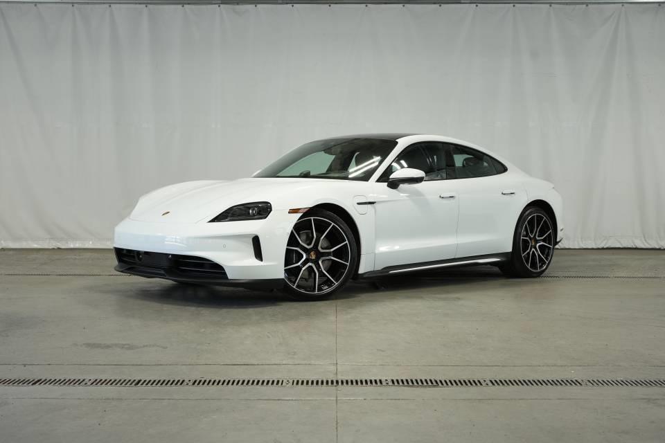 new 2025 Porsche Taycan car, priced at $134,935